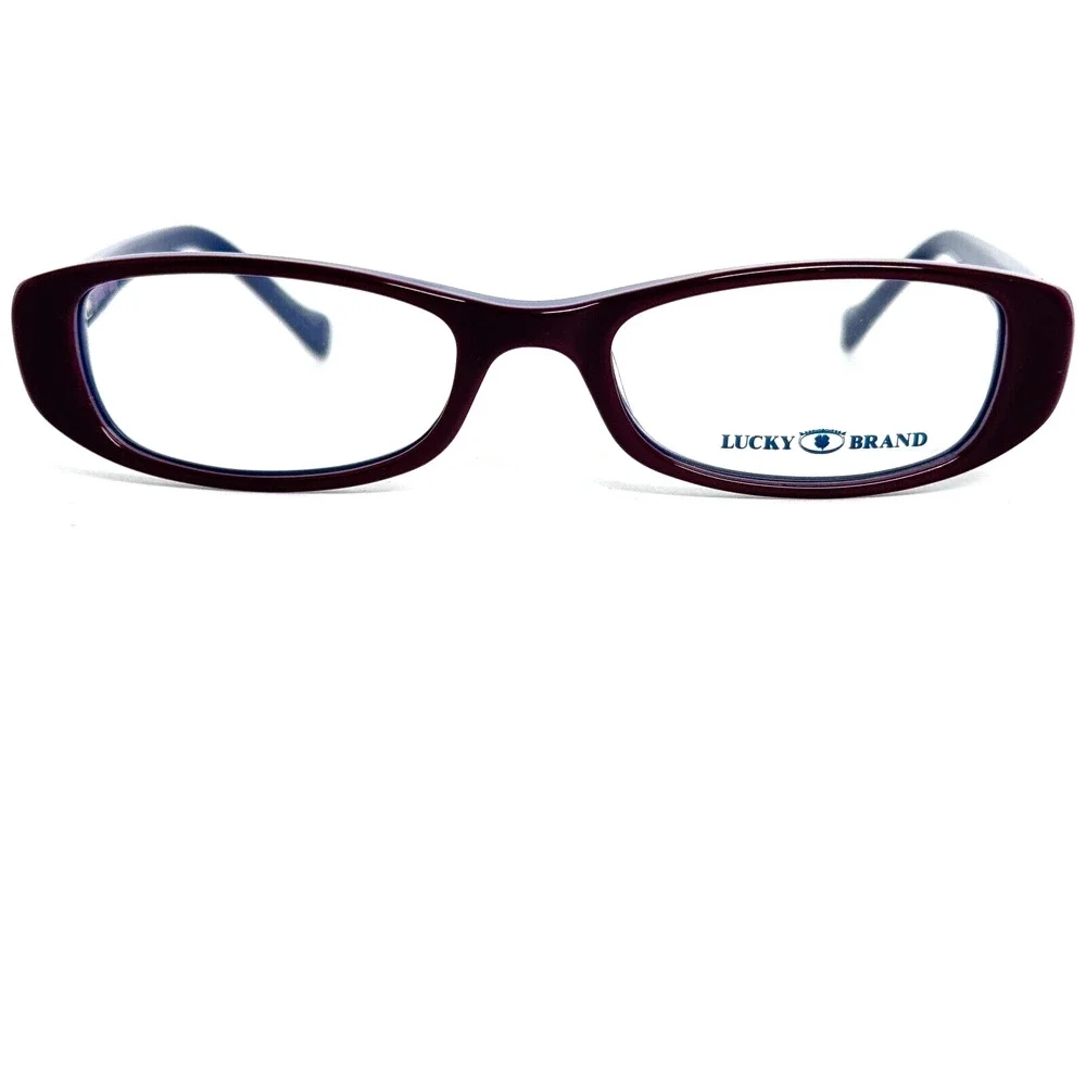 Lucky Brand Spark‎ Plug KIDS Cateye EyeGlasses in Red Purple H16292